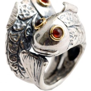 Double fish ring