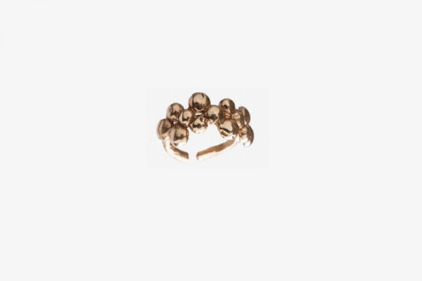 Bronze modular nub ring