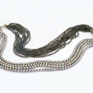 2 bit pearl necklace