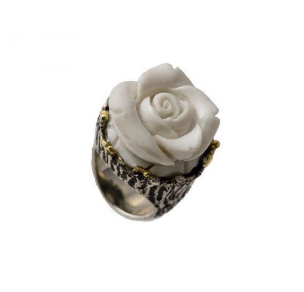 Fantasy rose cortex ring