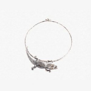 Crocodile necklace