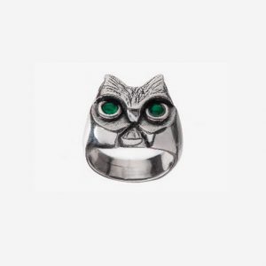 Smiley cat ring