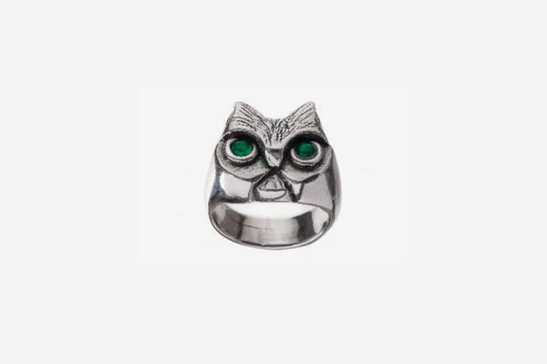 Smiley cat ring